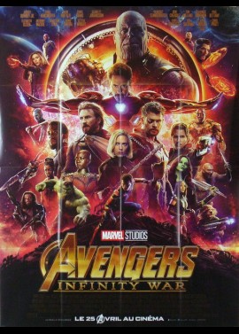 affiche du film AVENGERS INFINITY WAR