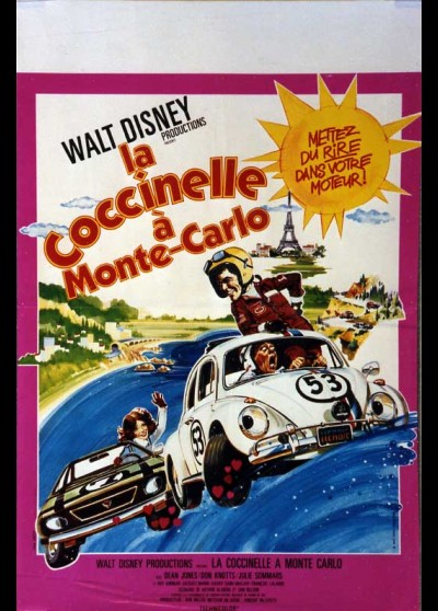 HERBIE GOES TO MONTE CARLO movie poster