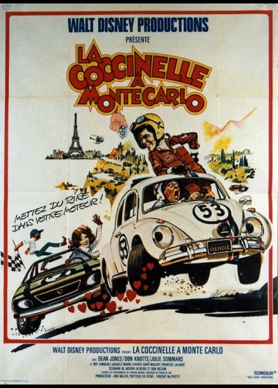 HERBIE GOES TO MONTE CARLO movie poster