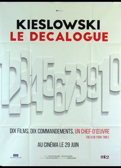 affiche du film DECALOGUE (LE)