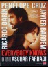 EVERYBODY KNOWS movie poster