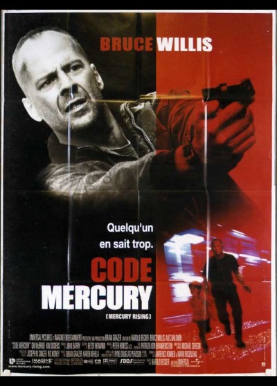 MERCURY RISING movie poster