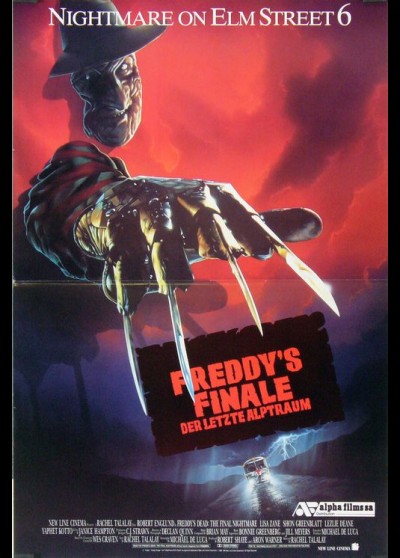 FREDDY'S DEAD THE FINAL NIGHTMARE movie poster