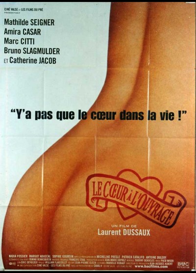 affiche du film COEUR A L'OUVRAGE (LE)