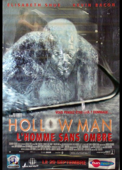 affiche du film HOLLOW MAN L'HOMME SANS OMBRE