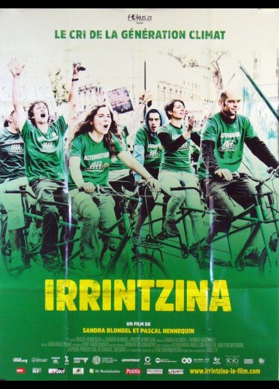 affiche du film IRRINTZINA LE CRI DE LA GENERATION CLIMAT