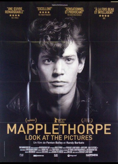 affiche du film MAPPLETHORPE LOOK AT THE PICTURES