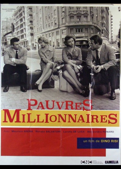 PAUVRES MILLIONNAIRES affiche du film
