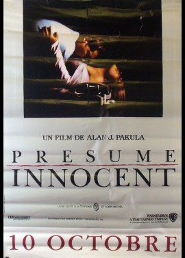PRESUMED INNOCENT movie poster