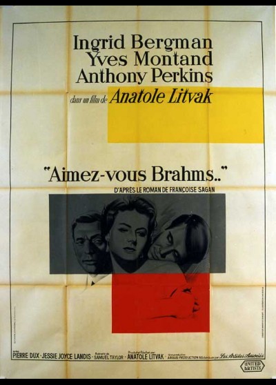 affiche du film AIMEZ VOUS BRAHMS