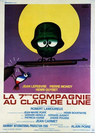 affiche du film SEPTIEME COMPAGNIE AU CLAIR DE LUNE (LA)
