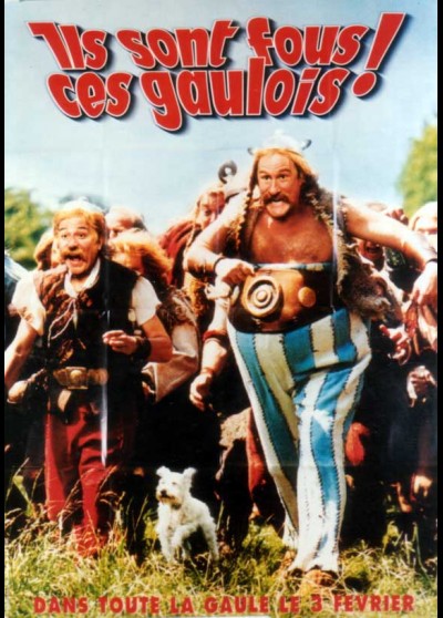 affiche du film ASTERIX ET OBELIX CONTRE CESAR