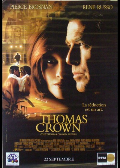 THOMAS CROWN movie poster