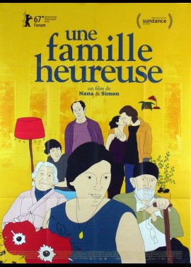 affiche du film UNE FAMILLE HEUREUSE