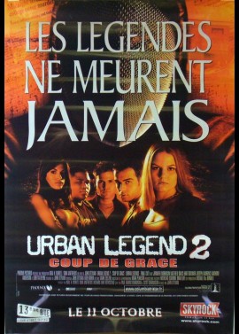 URBAN LEGENDS FINAL CUT movie poster