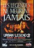 URBAN LEGENDS FINAL CUT movie poster