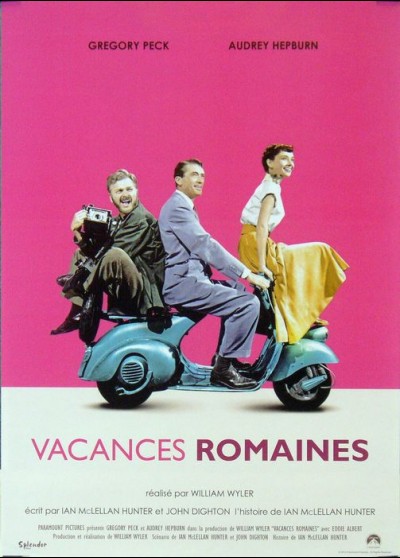 affiche du film VACANCES ROMAINES