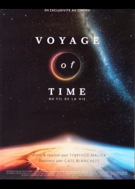 affiche du film VOYAGE OF TIME AU FIL DE LA VIE