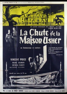 affiche du film CHUTE DE LA MAISON USHER (LA)