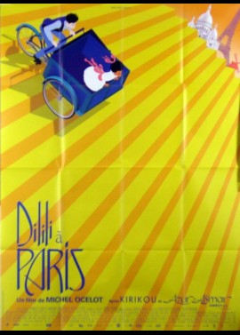 affiche du film DILILI A PARIS