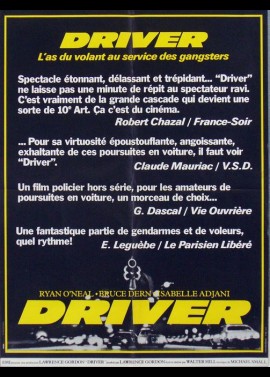 affiche du film DRIVER