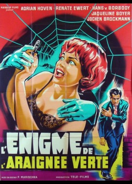 affiche du film ENIGME DE L'ARAIGNEE VERTE (L')