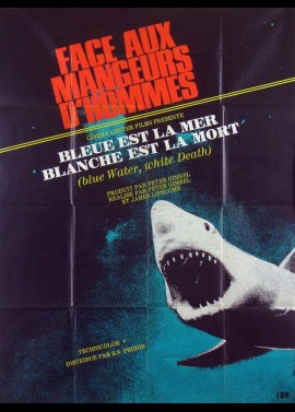 affiche du film BLEUE EST LA MER BLANCHE EST LA MORT