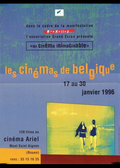 affiche du film FESTIVAL LES CINEMAS DE BELGIQUE