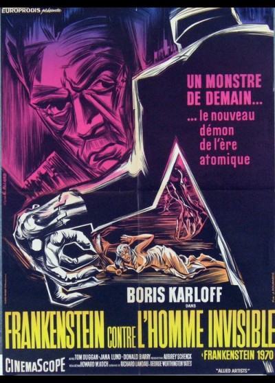FRANKENSTEIN 1970 movie poster