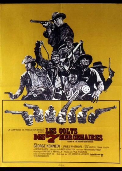 affiche du film COLTS DES SEPT MERCENAIRES (LES)