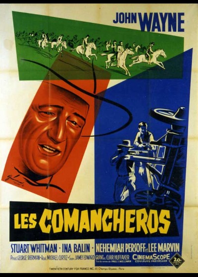 affiche du film COMANCHEROS (LES)