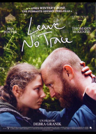 LEAVE NO TRACE movie poster