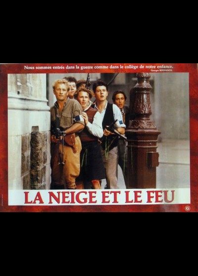 NEIGE ET LE FEU (LA) movie poster
