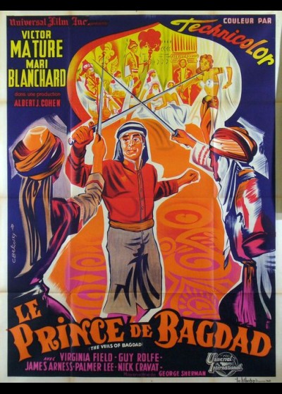 affiche du film PRINCE DE BAGDAD (LE)