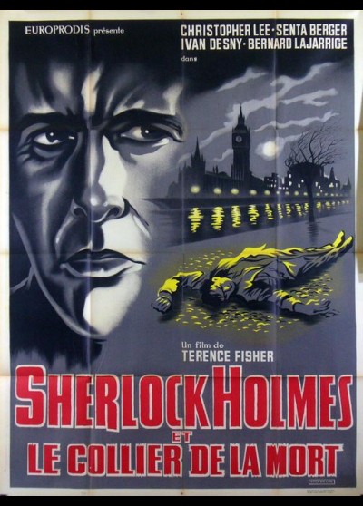 affiche du film SHERLOCK HOLMES ET LE COLLIER DE LA MORT