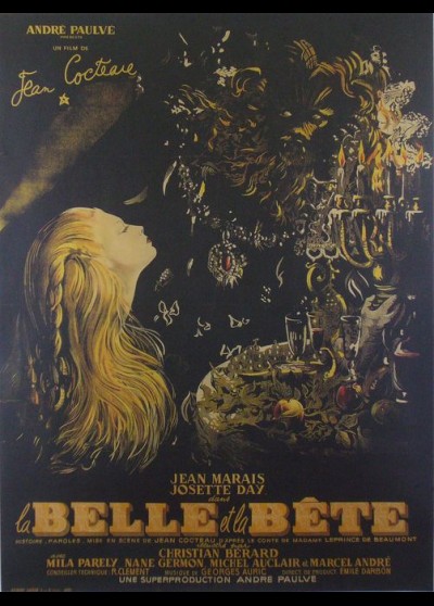 BELLES ET LA BETE (LA) movie poster