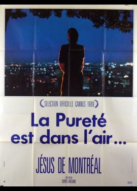 affiche du film JESUS DE MONTREAL