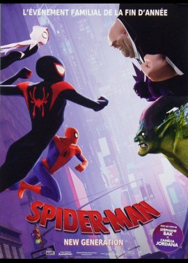 SPIDERMAN INTO THE SPIDER VERSE movie poster