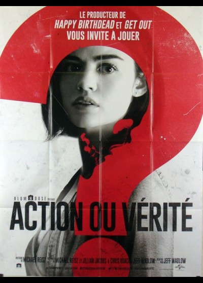 affiche du film ACTION OU VERITE