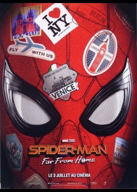 affiche du film SPIDERMAN FAR FROM HOME