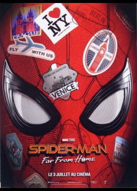 SPIDERMAN FAR FROM HOME movie poster