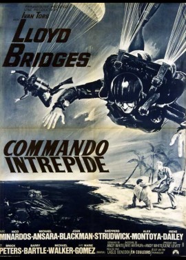 affiche du film COMMANDO INTREPIDE