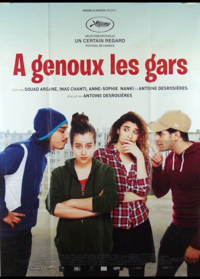 A GENOUX LES GARS movie poster
