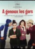 affiche du film A GENOUX LES GARS