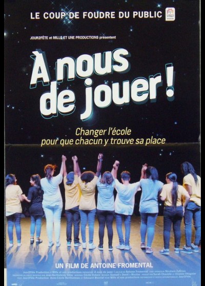 affiche du film A NOUS DE JOUER