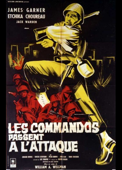 affiche du film COMMANDOS PASSENT A L'ATTAQUE (LES)