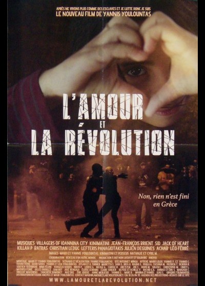 affiche du film AMOUR ET LA REVOLUTION (L')