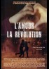 affiche du film AMOUR ET LA REVOLUTION (L')