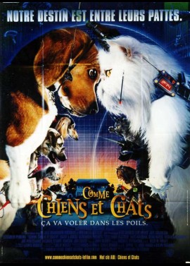 affiche du film COMME CHIENS ET CHATS