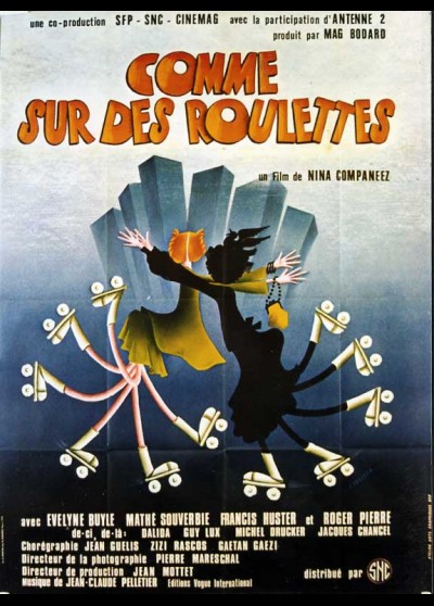 affiche du film COMME SUR DES ROULETTES